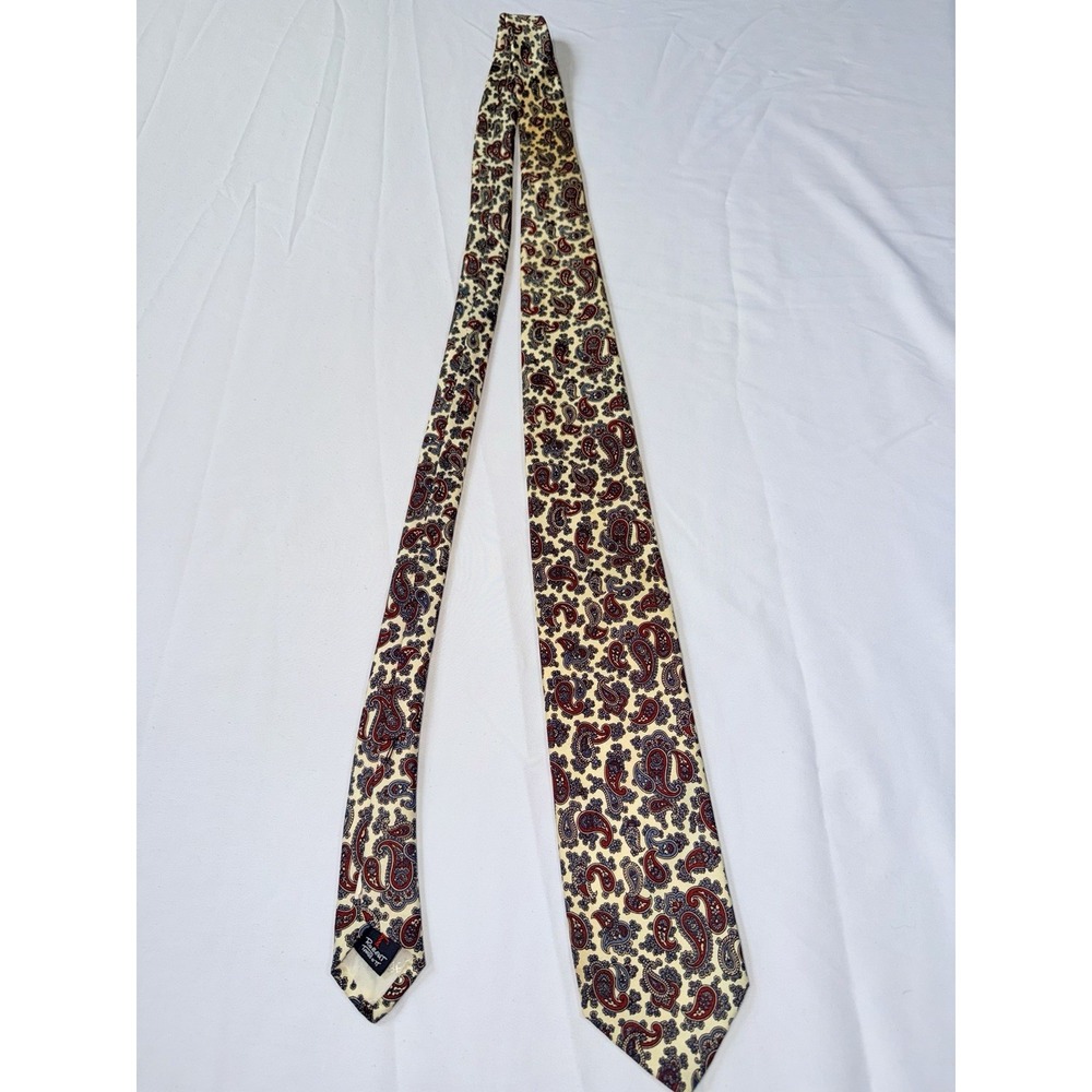 Vintage Robert Talbott Necktie Tie Retro Silk Poly Blend 58 x 3